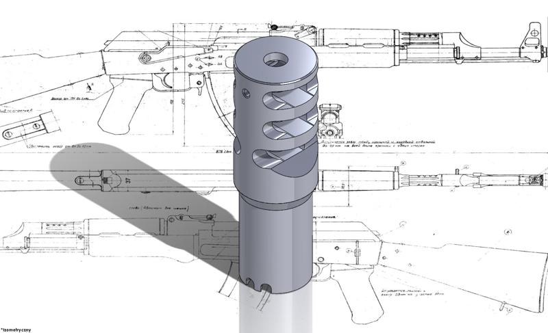 ME .30(7.62) Muzzle Brake (M24x1,5RH)