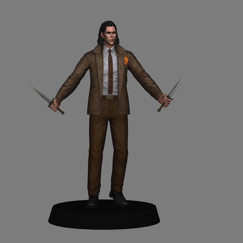Loki TVA - Loki series 3d model low poly