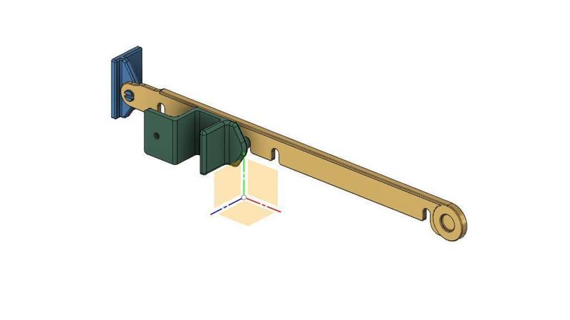 Locking device (anti-slam protection) for windows or doors