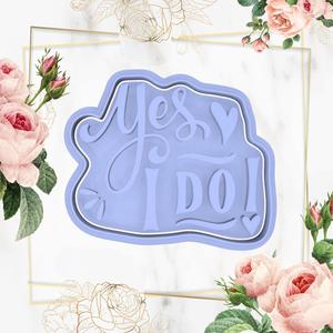Yes I Do Cookie Cutter/Wedding