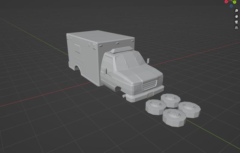 GTA San Andreas Ambulance (replica)!