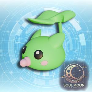 Leafmon - Collectible Baby Digimon Figure
