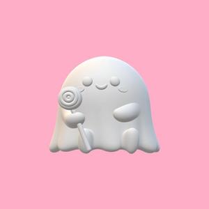 Cute Ghost Baby – Adorable 3D Printable Character