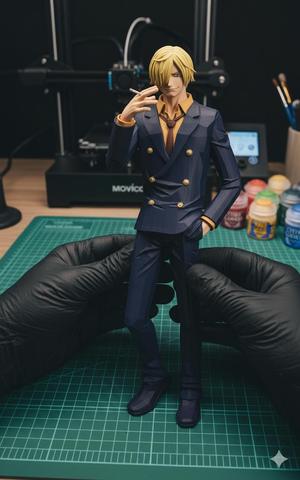 Sanji - One Piece - 3D Printable Model