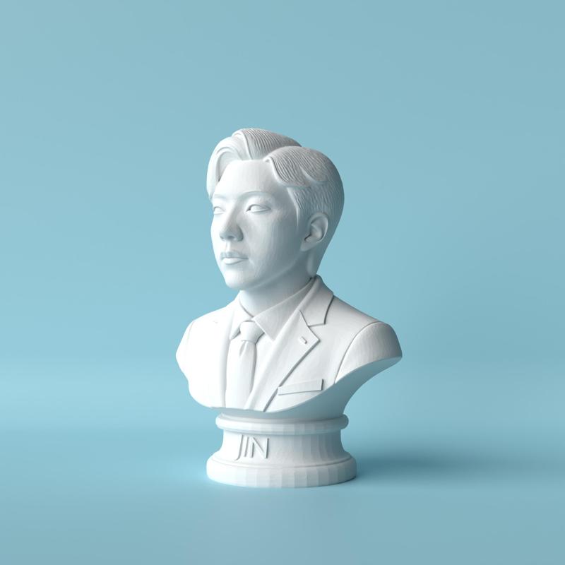 Worldwide Handsome – Stylized Bust of Jin (BTS)