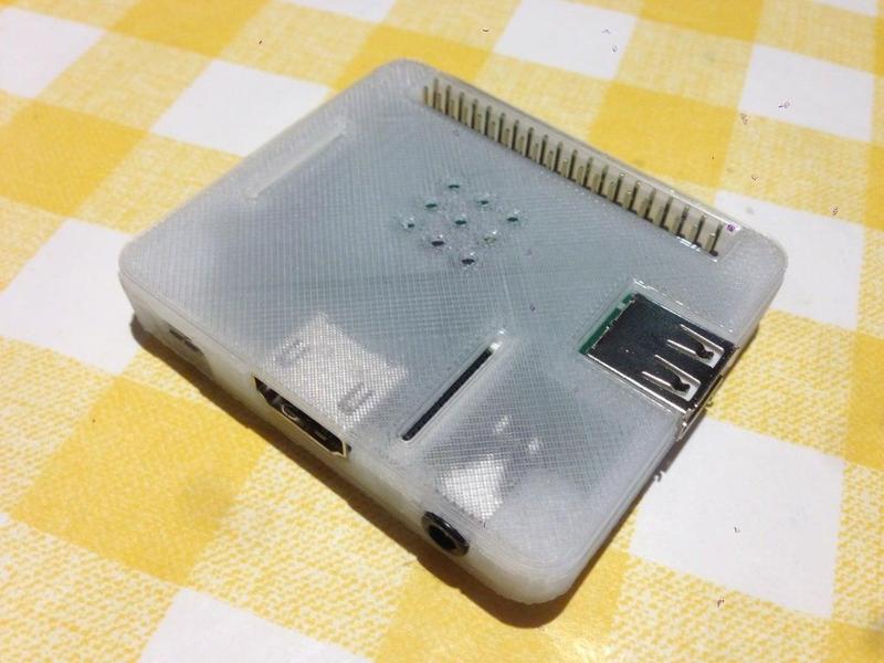 A very compact Raspberry Pi A+ case