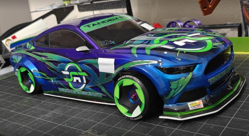 RAWC RC DRIFT STANG AERO-5-EXPERIMENTAL WHEEL / 6 & 9 OFFSET / 1:10