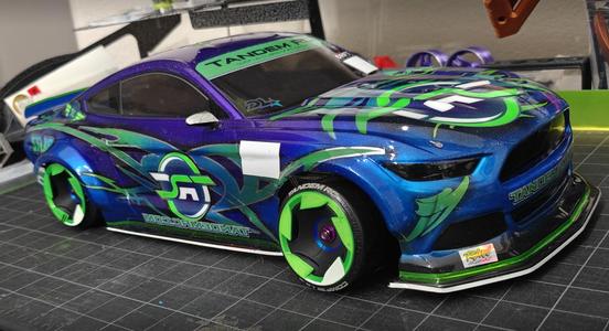 RAWC RC DRIFT STANG AERO-5-EXPERIMENTAL WHEEL / 6 & 9 OFFSET / 1:10