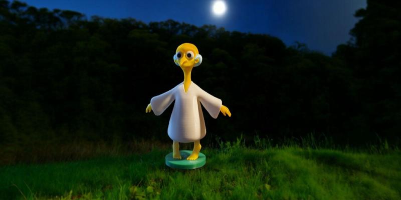 Mr Burns alien I bring you love, I bring you peace simpson meme