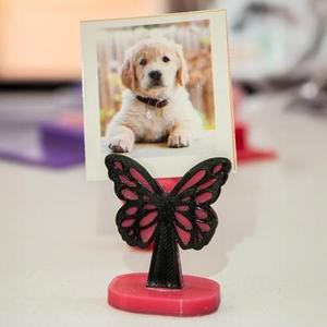 Butterfly photo frame