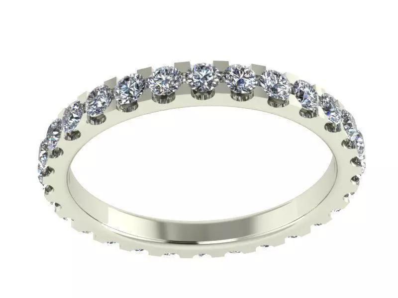 eternity band ring 03ct per