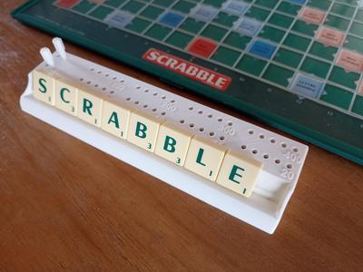 scrabble desk