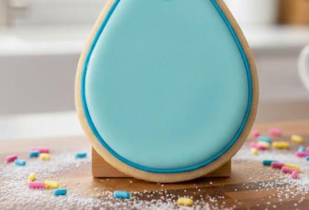 Teardrop Cookie Cutter STL – 3.5", 3.75", and 4" Set 💧