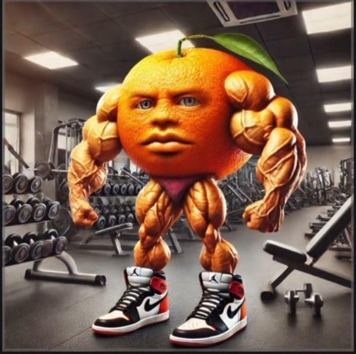 Orange Brainrot Gym