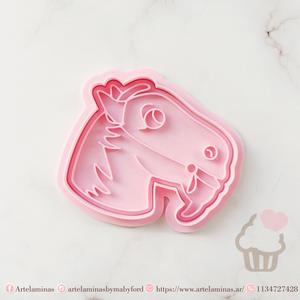 La Granja de Zenon Caballo Percheron Cookie Cutter
