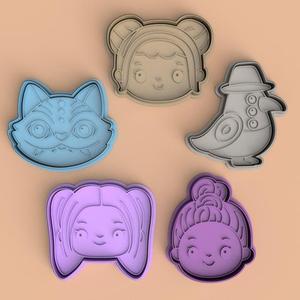 K-pop Demon Hunters cookie cutters