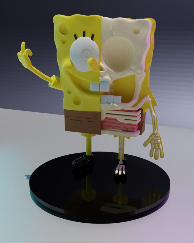 SPONJEBOB X RAY TOY/BOB ESPONJA