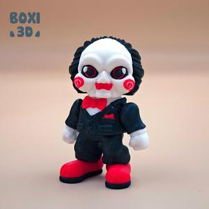 BILLY THE PUPPET - FLEXI - ARTICULATED - CUTE-PRINT IN PLACE