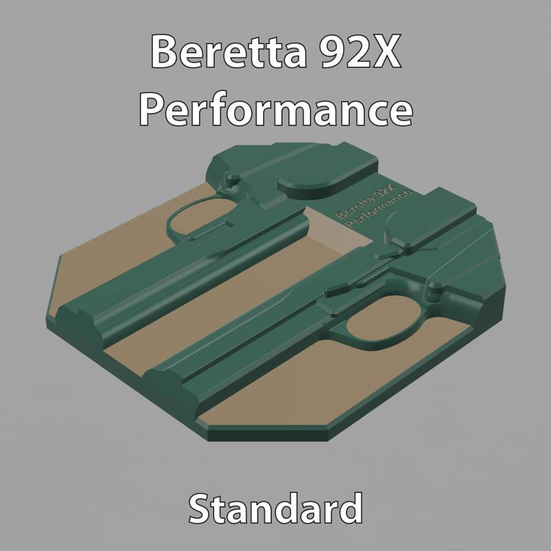 Beretta 92X Performance Holster Mould