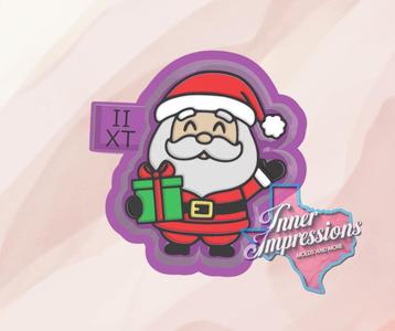 Santa Present Freshie Mold