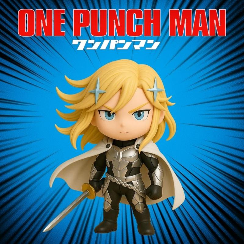 Flashy Flash One punch man chibi figure