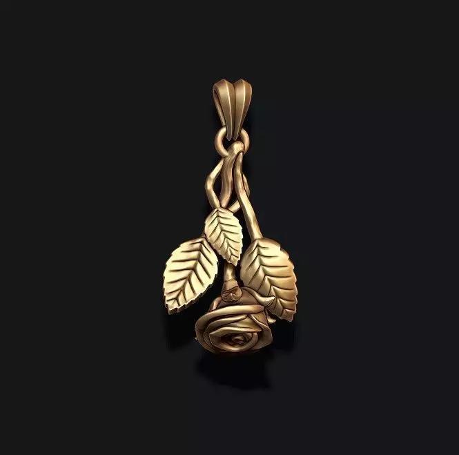 Rose pendant