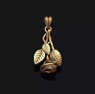 Rose pendant