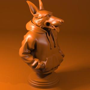 Urban German Shepherd Dog Bust
