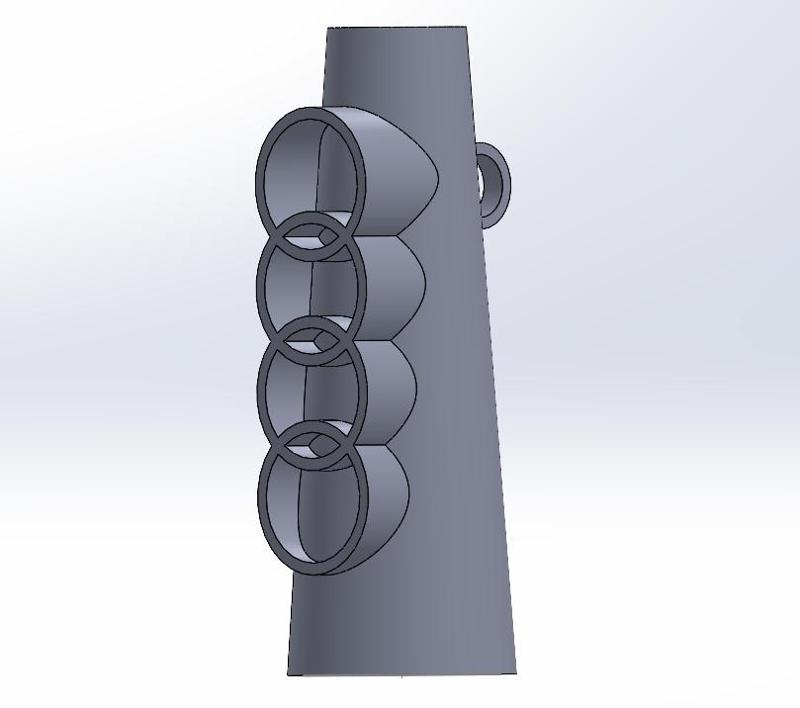 Audi bong mouthpiece