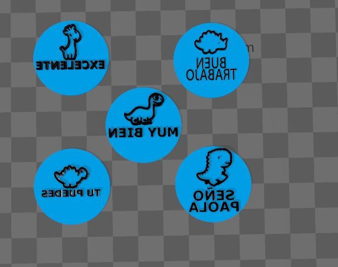 Unique school stamps