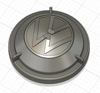 Golf mk4 headlight cover with logo