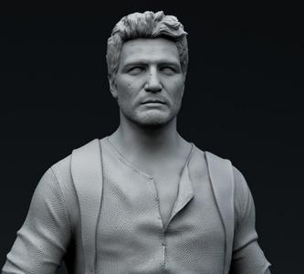 Uncharted 4 Nathan Drake Statue