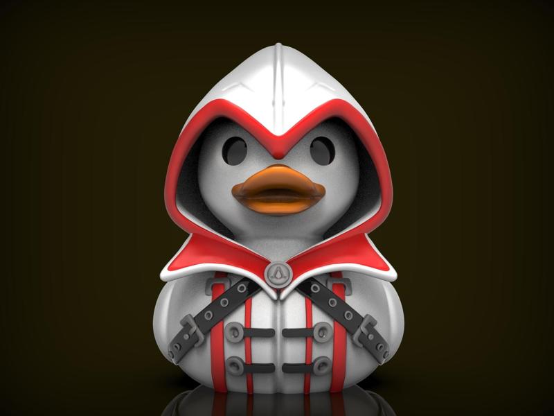 Ezio Assasin's Creed Rubber Duck