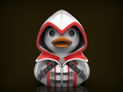 Ezio Assasin's Creed Rubber Duck