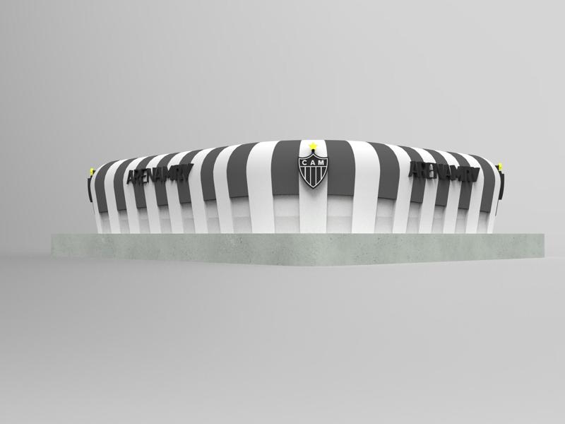 Arena MRV - Estádio clube atlético mineiro CAM Galo