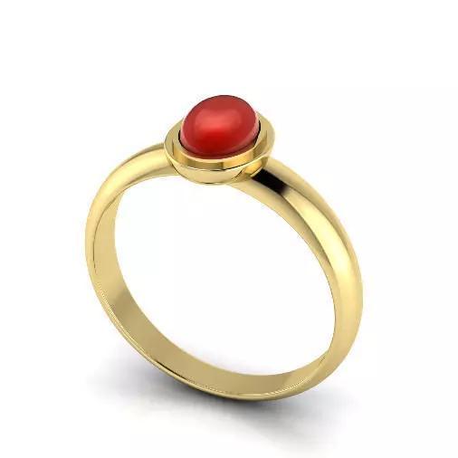 Solitaire ring N013122