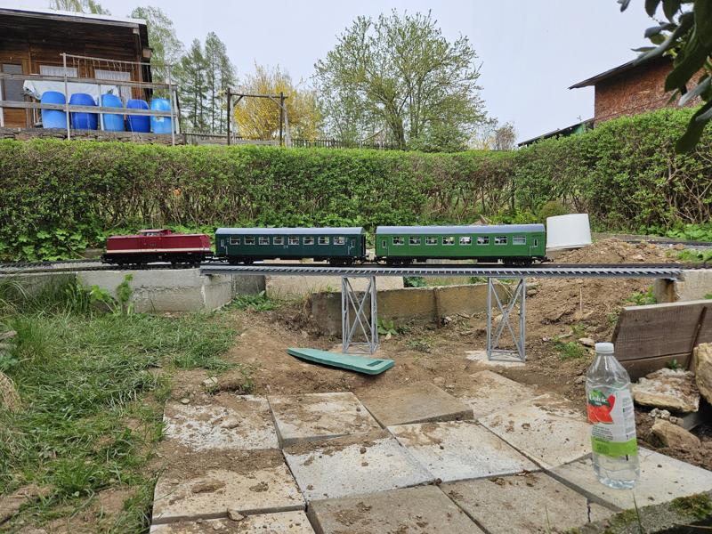 G-gauge reclaimed wagon for the garden railroad