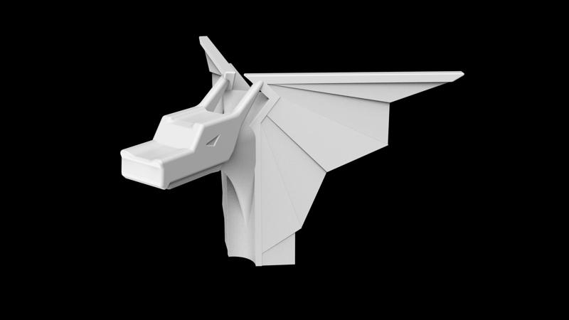 Charizard corner gargoyle