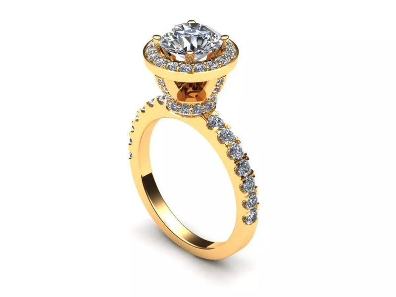 Solitaire Wedding Ring AI00088R