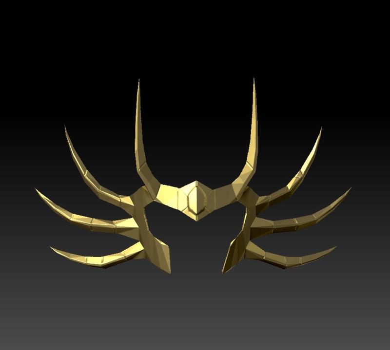 MASK OF DEATH SAINT SEIYA CABLLERO OF GOLD