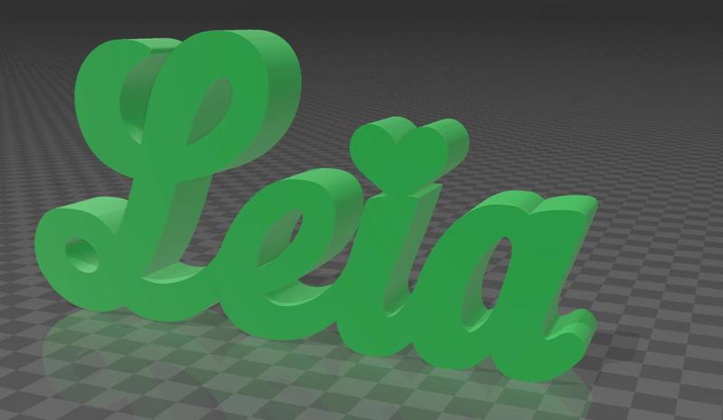 3d first name: Leïa