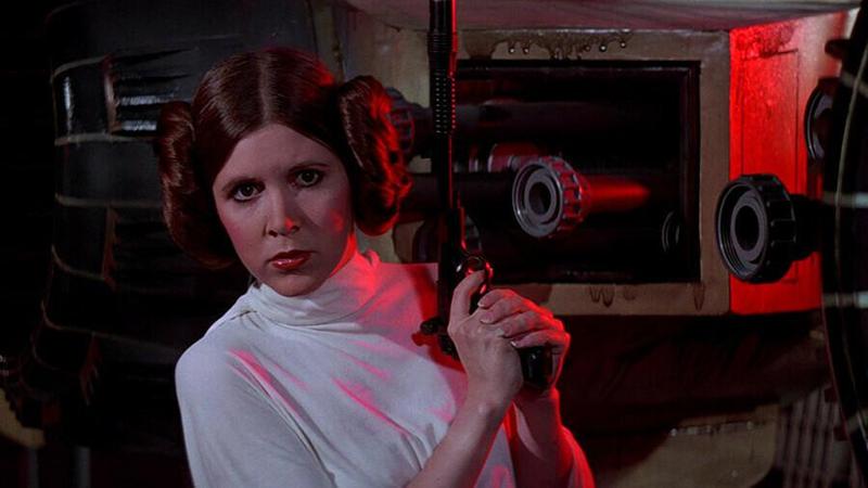 Princess Leia Defender Sporting Blaster Remix