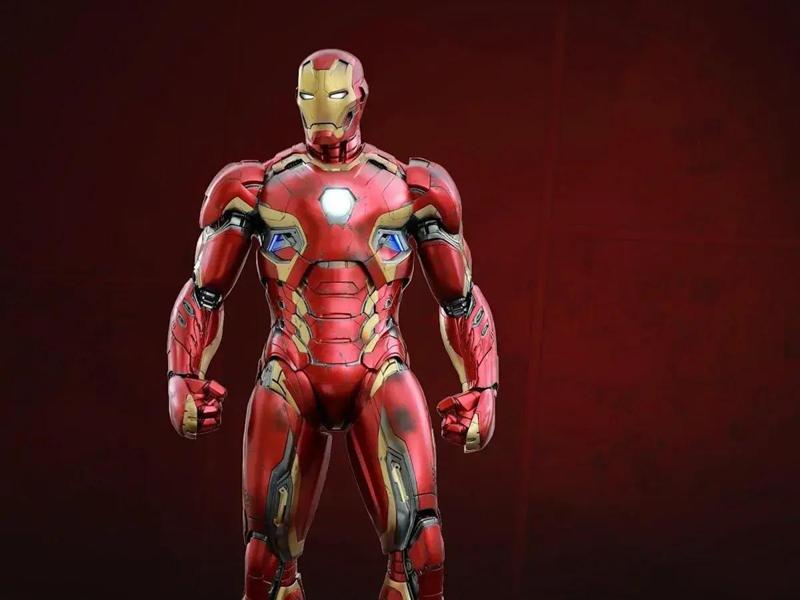 Iron man Mk 45 Low Poly