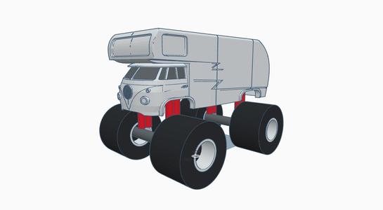 Tamiya TXT-2 Monster Volkswagen 1/10 RvW 330mmWB