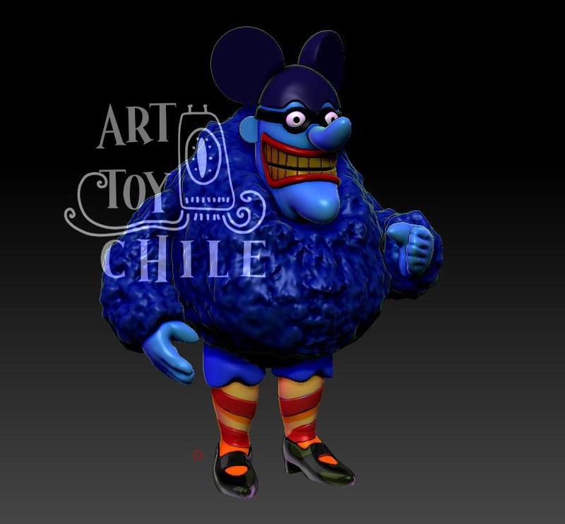 blue meanies yellow submarine the beatles action figure