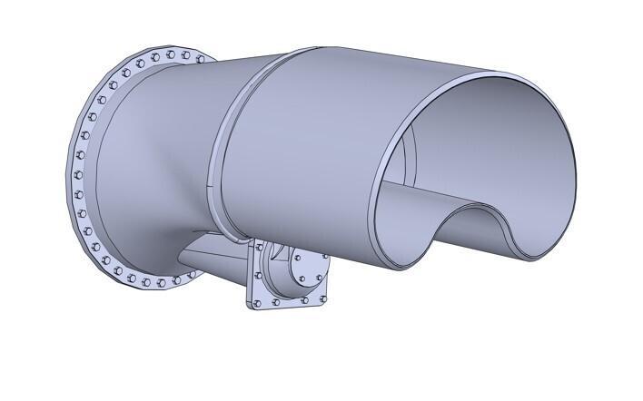 Ecureuil AS350 Exhaust pipe