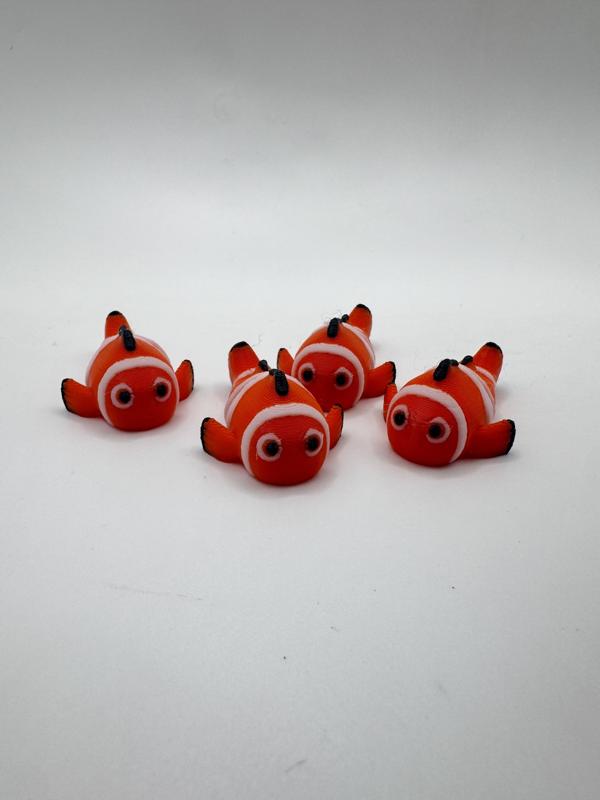 Articulated Clown Fish (No support, 3mf included)