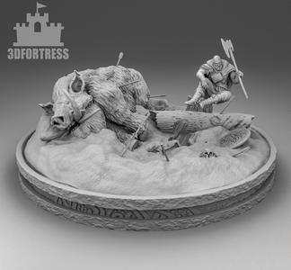 Viking Hunter 3D print model