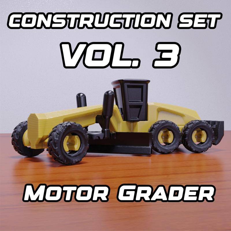 Construction Set Vol 3  motor grader