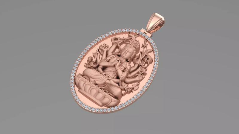 Budha jewelry pendent